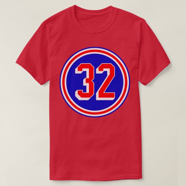 Camiseta Adam Huska Número 32 Rangers de Nueva York de Jers (Diseño del anverso)