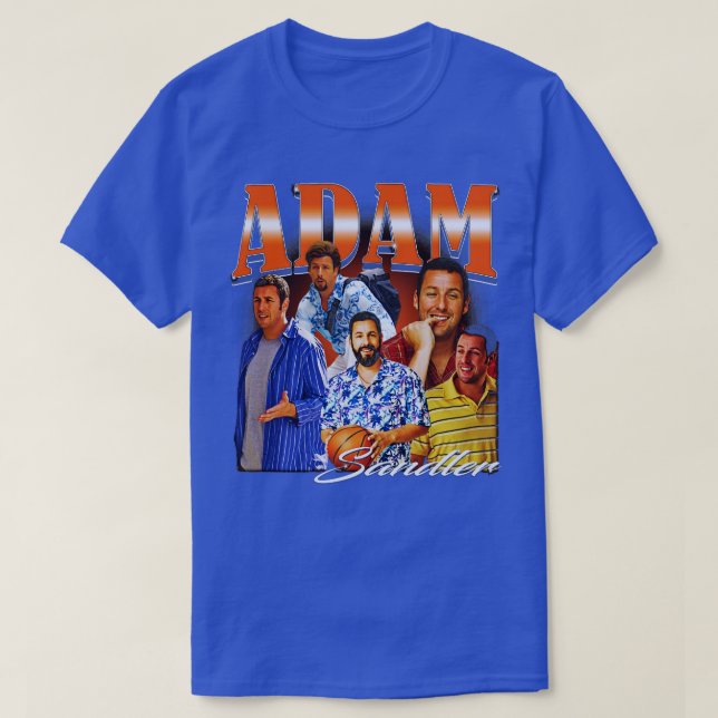 Camiseta Adam Sandler Vintage Collage (Diseño del anverso)