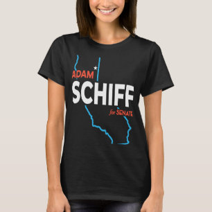 Camiseta Adam Schiff 2024 para los demócratas del Senado de