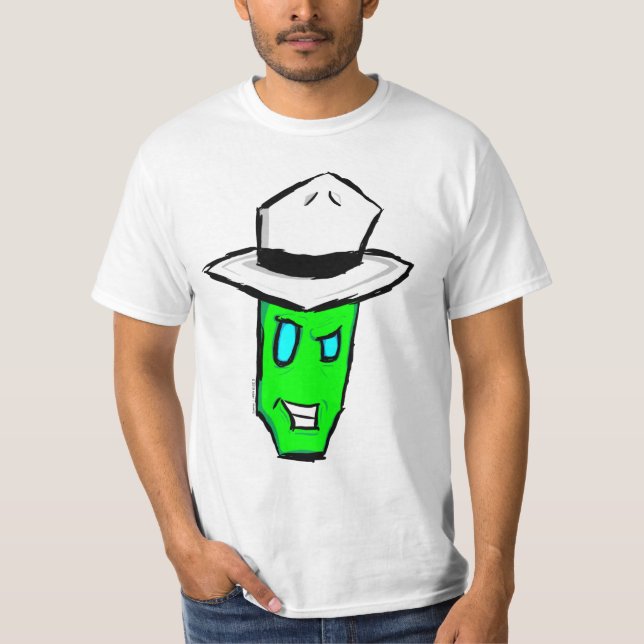 Camiseta Adam the Alien (Sketchy) (Anverso)