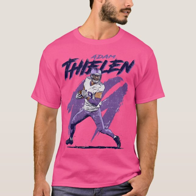Camiseta Adam Thielen Minnesota Rough (Anverso)