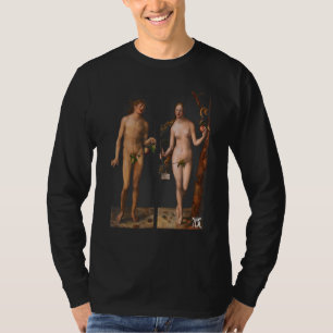 Camiseta Adam Y Eve (1507) Albrecht Dürer Painting Renai