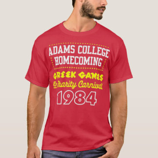 Camiseta Adams College Homecoming 1984