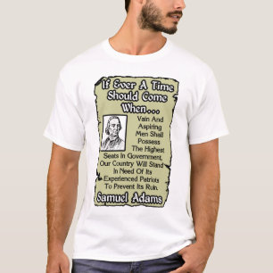 Camiseta Adams: Patriotas experimentados