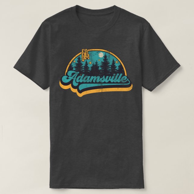 Camiseta Adamsville, Alabama (Diseño del anverso)