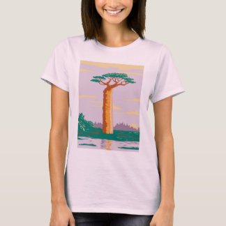 Camiseta Adansonia grandidieri Madagascar Baobab T-Shirt