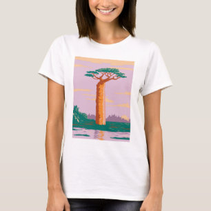 Camiseta Adansonia grandidieri Madagascar Baobab T-Shirt