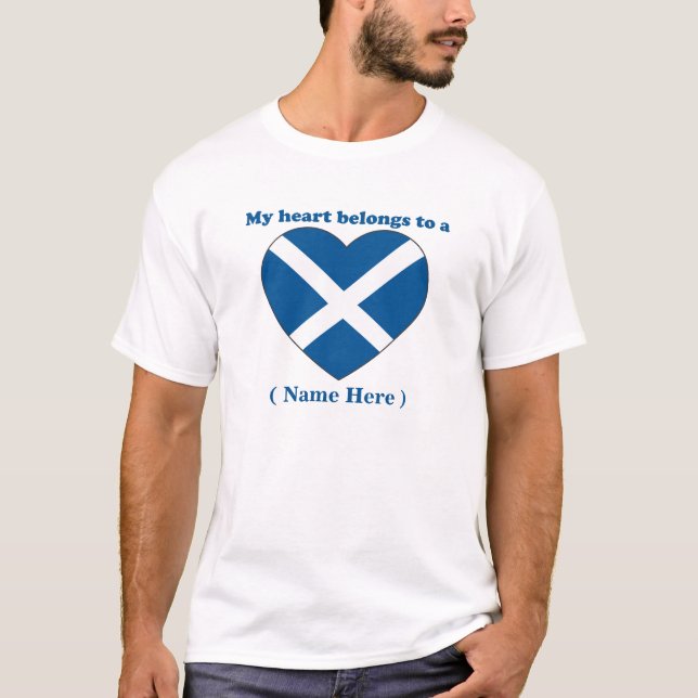 Camiseta adaptable de Escocia (Anverso)