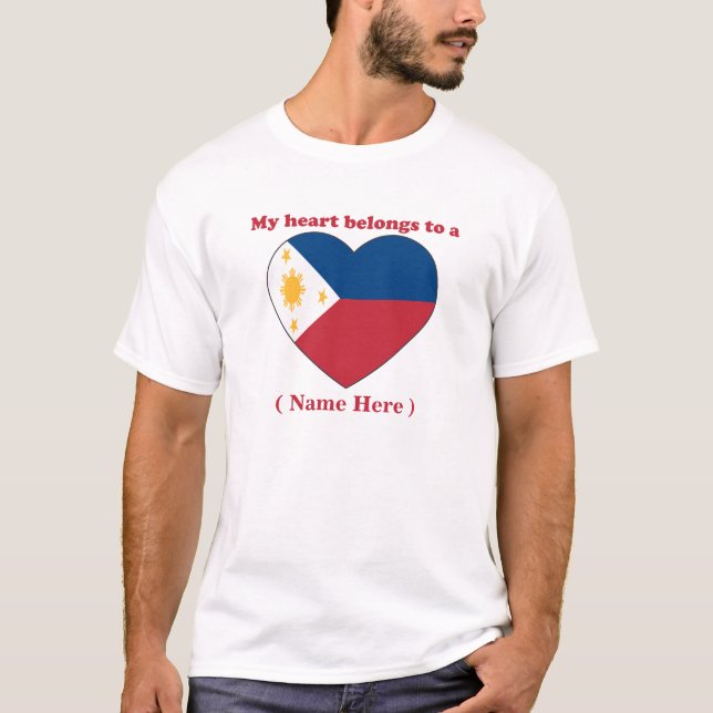 Camiseta adaptable de Filipinas (Anverso)