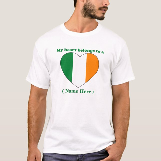 Camiseta adaptable de Irlanda (Anverso)