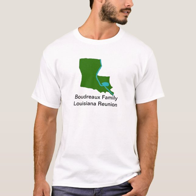 Camiseta adaptable de la reunión de familia de (Anverso)