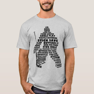 Camiseta adaptable de la tipografía del portero