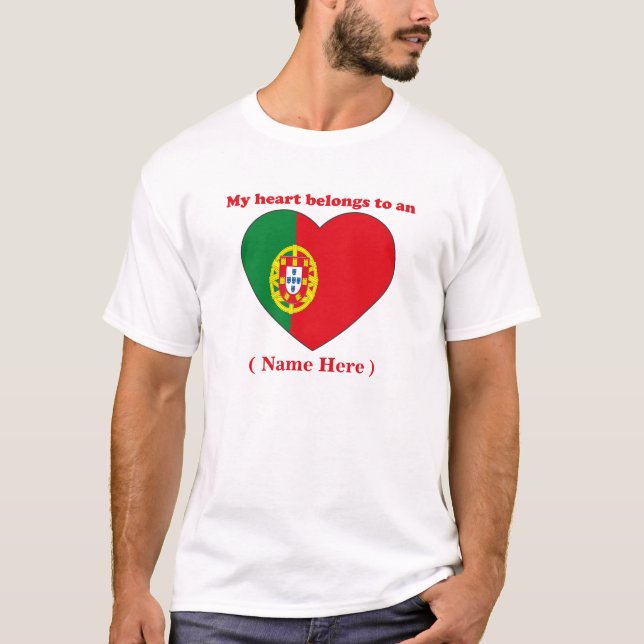 Camiseta adaptable de Portugal (Anverso)