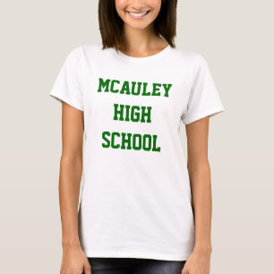 Camiseta adaptable del equipo de la High School