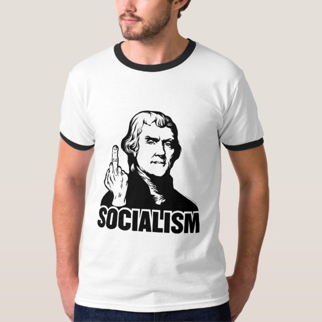 Camiseta adaptable del lema del socialismo de (Anverso)