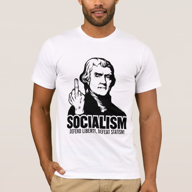 Camiseta adaptable del lema del socialismo de (Anverso)