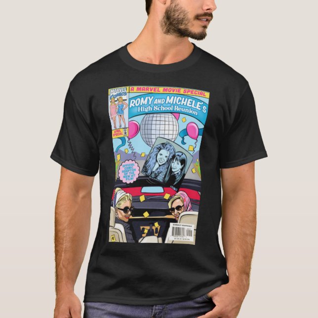 Camiseta Adaptación de cómic de películas Romy _ Michele (Anverso)