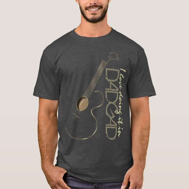 Camiseta Adaptación de la guitarra acústica DADGAD (Anverso)