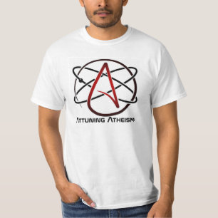 Camiseta Adaptación del ateísmo con el logotipo