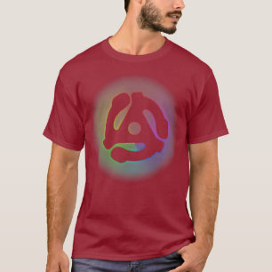 Camiseta Adaptador de 45 RPM Rainbow Electronic Dance Music