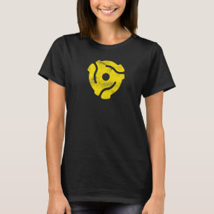 Camiseta Adaptador de registro 45 Adaptador de 45 Rpm Adapt