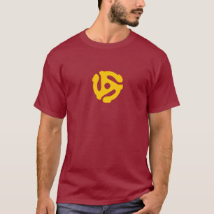Camiseta Adaptador de registro 45 retros