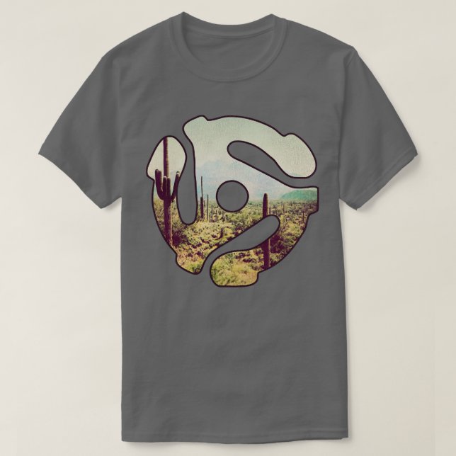 Camiseta Adaptador de registro Country Western 45 (Diseño del anverso)