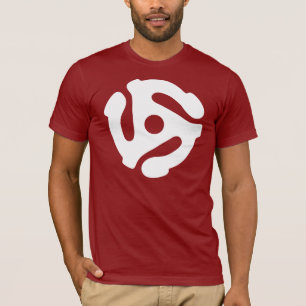 Camiseta Adaptador de registro de 45 RPM