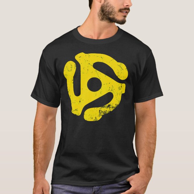 Camiseta Adaptador de registro de 45 RPM Tee Essential T-Sh (Anverso)