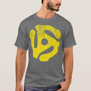 Camiseta Adaptador de vintage Vinyl Record de 45 RPM