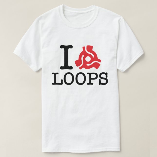 Camiseta Adaptadores de bucles I 45 (Diseño del anverso)