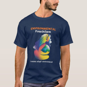 Camiseta Adaptarse y prosperar: Tee de posibilidades ambien