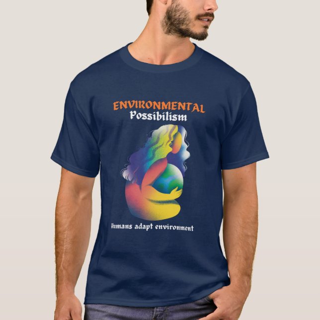 Camiseta Adaptarse y prosperar: Tee de posibilidades ambien (Anverso)