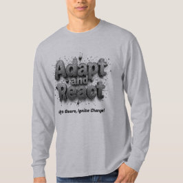 Camiseta Adaptarse y reaccionar a los cielos cambiantes