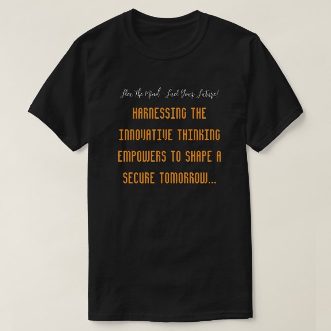 Camiseta Adaptarse y reaccionar a los cielos cambiantes (Diseño del anverso)