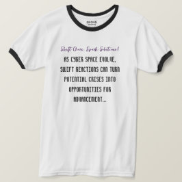 Camiseta Adaptarse y reaccionar a los cielos cambiantes