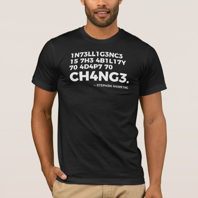 Camiseta Adaptive Intelligence (Anverso)