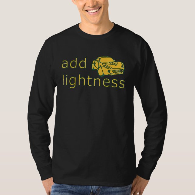 Camiseta Add Lightness Lotus Track Day Autocross (Anverso)