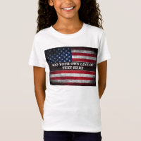 Add your text on American flag 
