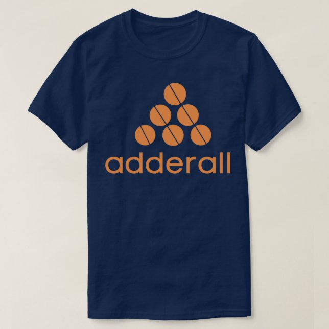 Camiseta adderall 1 (Diseño del anverso)