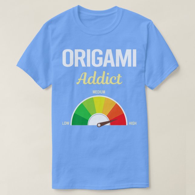 Camiseta Addict Funny Origami (Diseño del anverso)