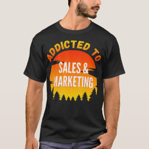 Camiseta Addicted to Sales Marketing University Studies Gi