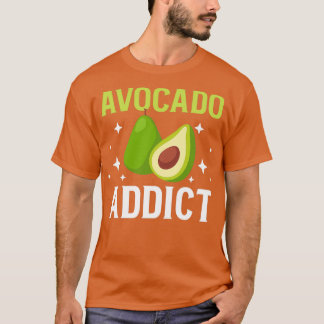 Camiseta Addicto a aguacam por aguacate aguacate