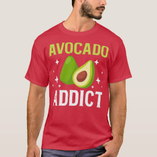 Camiseta Addicto a aguacam por aguacate aguacate