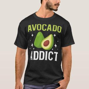Camiseta Addicto a aguacam por aguacate aguacate
