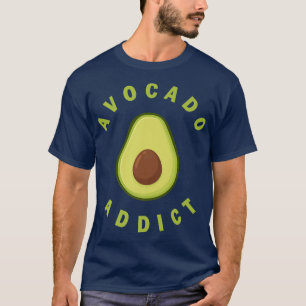 Camiseta Addicto aguacate sagrado Guacamole Lover Vegan