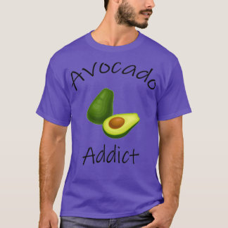 Camiseta Addicto de aguacates Regalo de cumpleaños