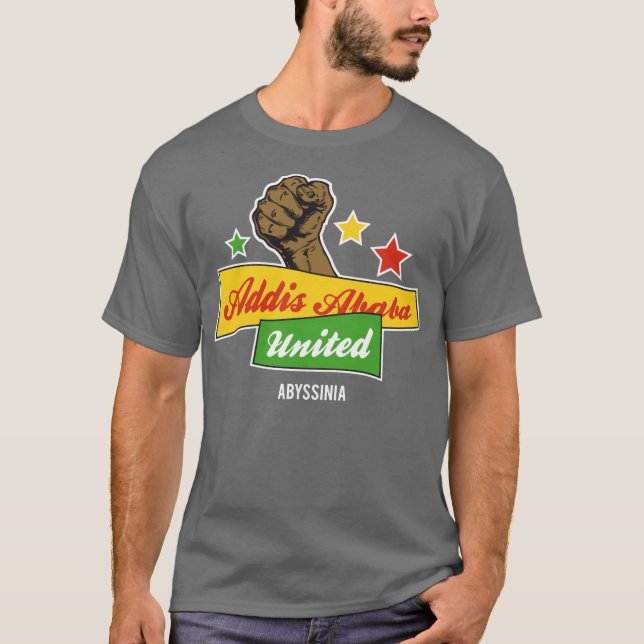 Camiseta Addis Ababa unió (Anverso)