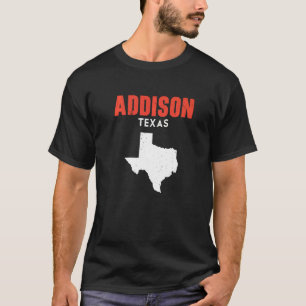 Camiseta Addison Texas Estados Unidos Estados Unidos Viajes