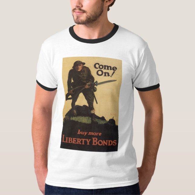 Camiseta ¡Adelantado! - Compre más enlaces de la libertad (Anverso)